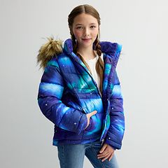 Girls Blue Kids Heavyweight Coats Jackets Outerwear Clothing Kohl s