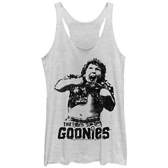 Juniors' The Goonies Chunk Poster Tri-Blend Racerback Graphic Tank Top