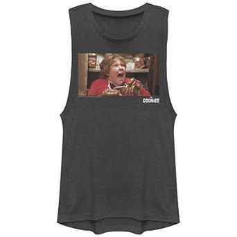 Juniors' The Goonies Chunk Scared Scene Graphic Festival Muscle Tank Top