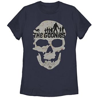 Juniors' The Goonies Skull Map Graphic Tee