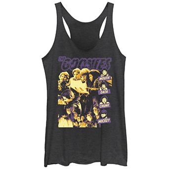 Juniors' The Goonies Squad Members Tri-Blend Racerback Graphic Tank Top