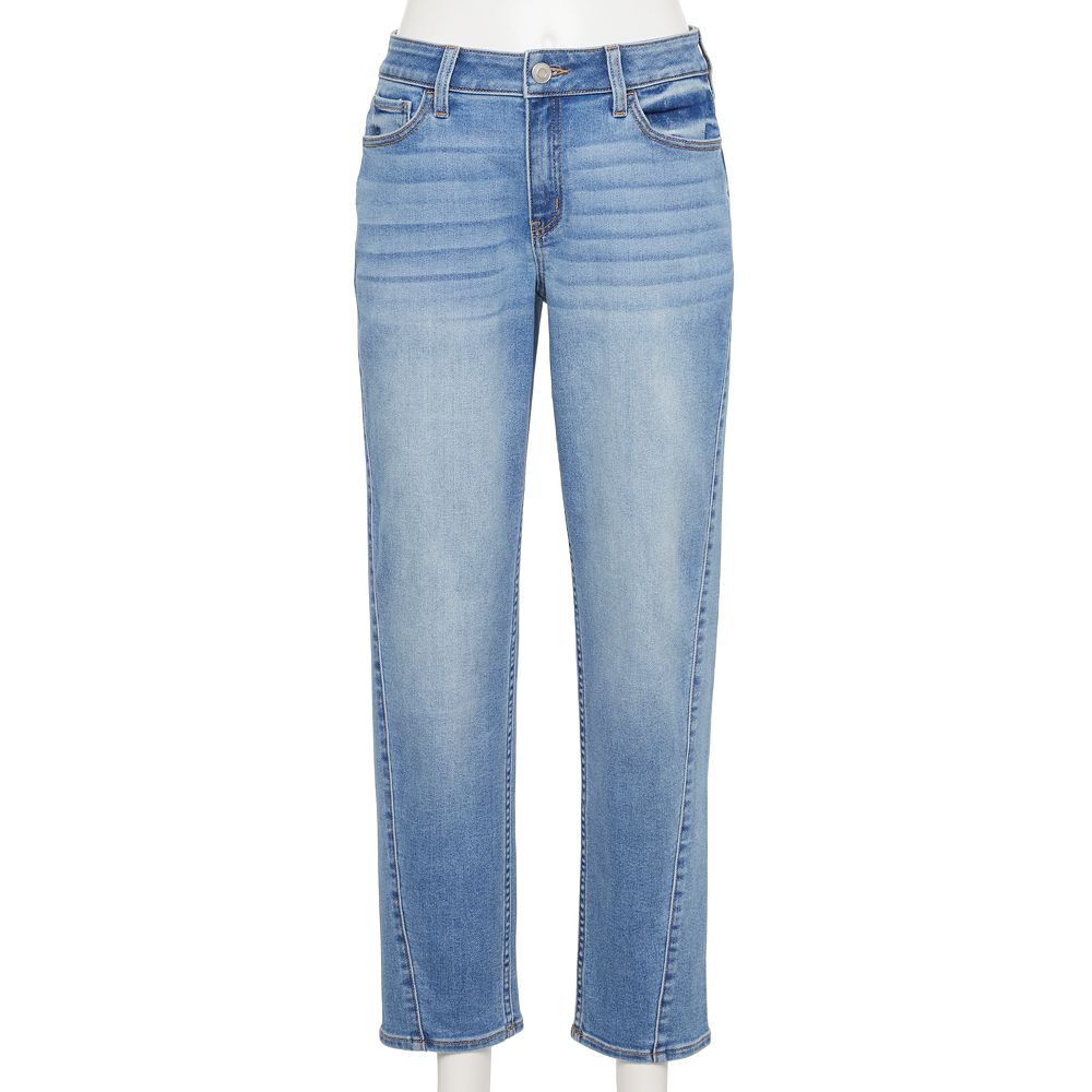 HIGH RISE TAPERED LEG JEANS: 3 (25)