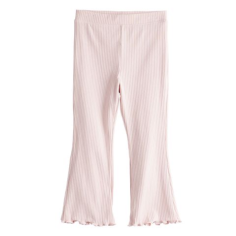 & Toddler Girl Jumping Beans Детские леггинсы Jumping Beans расклешённые в рубчик