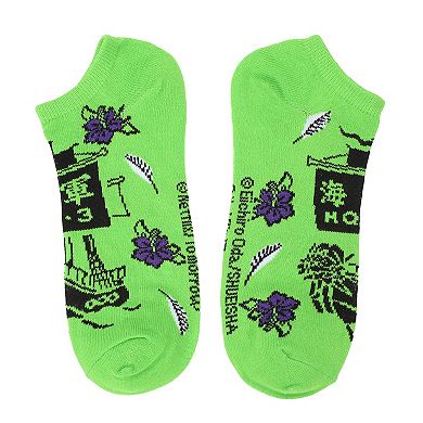 Women's One Piece 5-Pack Ankle Socks