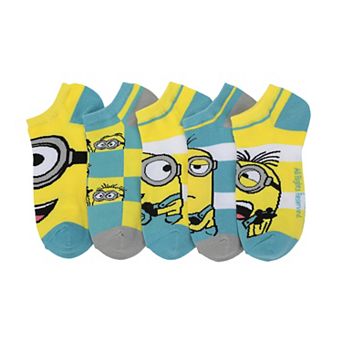Women's Minions 5-Pack Ankle Socks