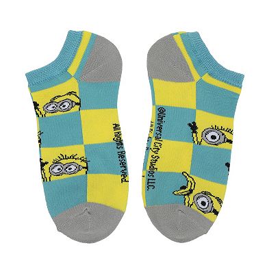 Women's Minions 5-Pack Ankle Socks