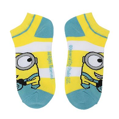 Women's Minions 5-Pack Ankle Socks