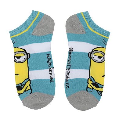 Women's Minions 5-Pack Ankle Socks