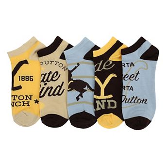 Women's Yellowstone 5-Pack Ankle Socks