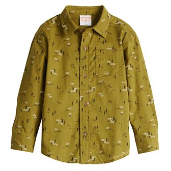 Baby & Toddler Jumping Beans® Long Sleeve Button-Down Woven Shirt