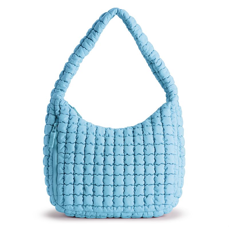 FLX Quilted Shoulder Bag, Ultimate Blue