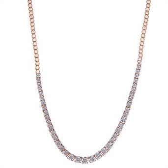 Sterling Silver 1/3 Carat T.W. Diamond Necklace