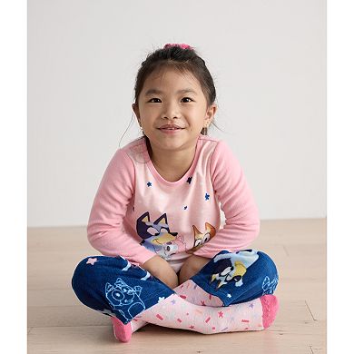 Toddler Girl Bluey 2-pc. "Goodnight Bluey" Pajama Top & Pajama Bottom Set