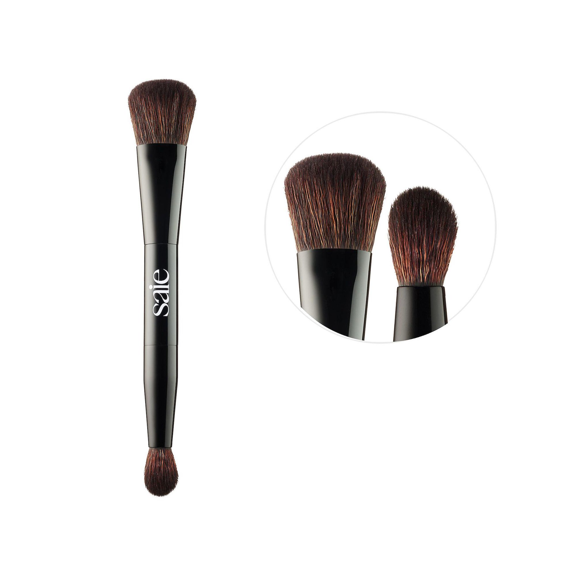 Saie The Double-Ended Sculpting Brush, None