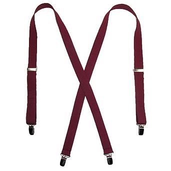 Women's Elastic Clip-end 1 Inch Basic Suspenders