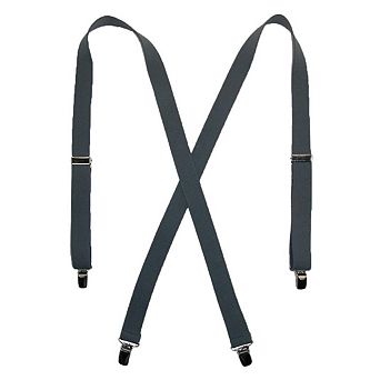 Women's Elastic Clip-end 1 Inch Basic Suspenders