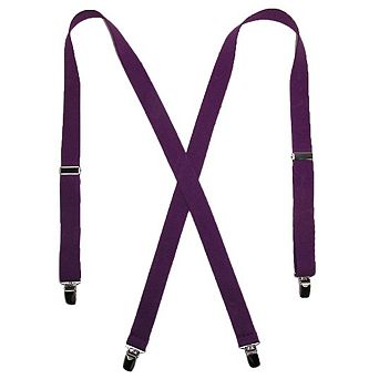Women's Elastic Clip-end 1 Inch Basic Suspenders