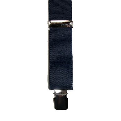 Men's Terry Casual Elastic Clip-end 1 1/2 Inch Suspenders