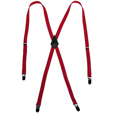 Women's Elastic Clip-end 1/2 Inch Skinny Urban Suspenders
