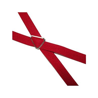 Women's Elastic Clip-end 1/2 Inch Skinny Urban Suspenders