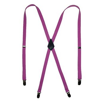 Women's Elastic Clip-end 1/2 Inch Skinny Urban Suspenders