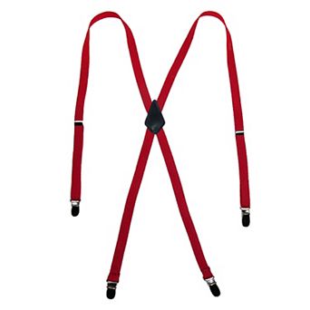 Women's Elastic Clip-end 1/2 Inch Skinny Urban Suspenders
