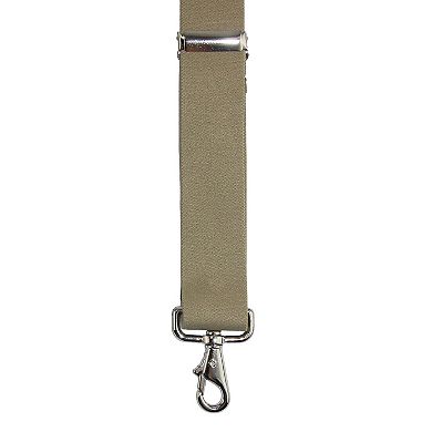 Men's Big & Tall Elastic Solid Color X-back Suspender With Swivel Hook Ends