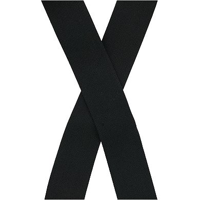 Men's Elastic X-back Suspenders With Plastic Hook Ends