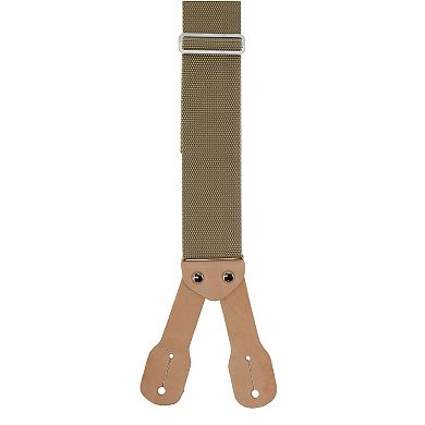 Men's 2 Inch Wide Non-elasticized Construction Button-end Suspenders