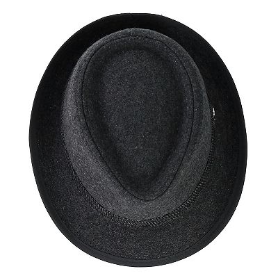 Ascentix Men's Wool Blend All Season Fedora Hat With
