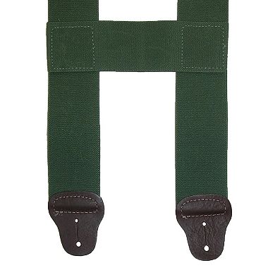 Men's Elastic 2 Inch Wide Button-end Wader Suspenders