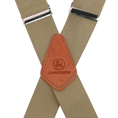 Men's Elastic 2 Inch Wide Clip-end Suspenders