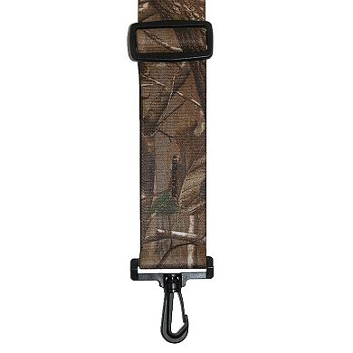 CTM Men's Elastic Camouflage Suspenders with Black Swivel Clips