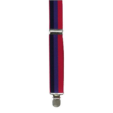 CTM Striped Pride Bow Tie and Suspender Set