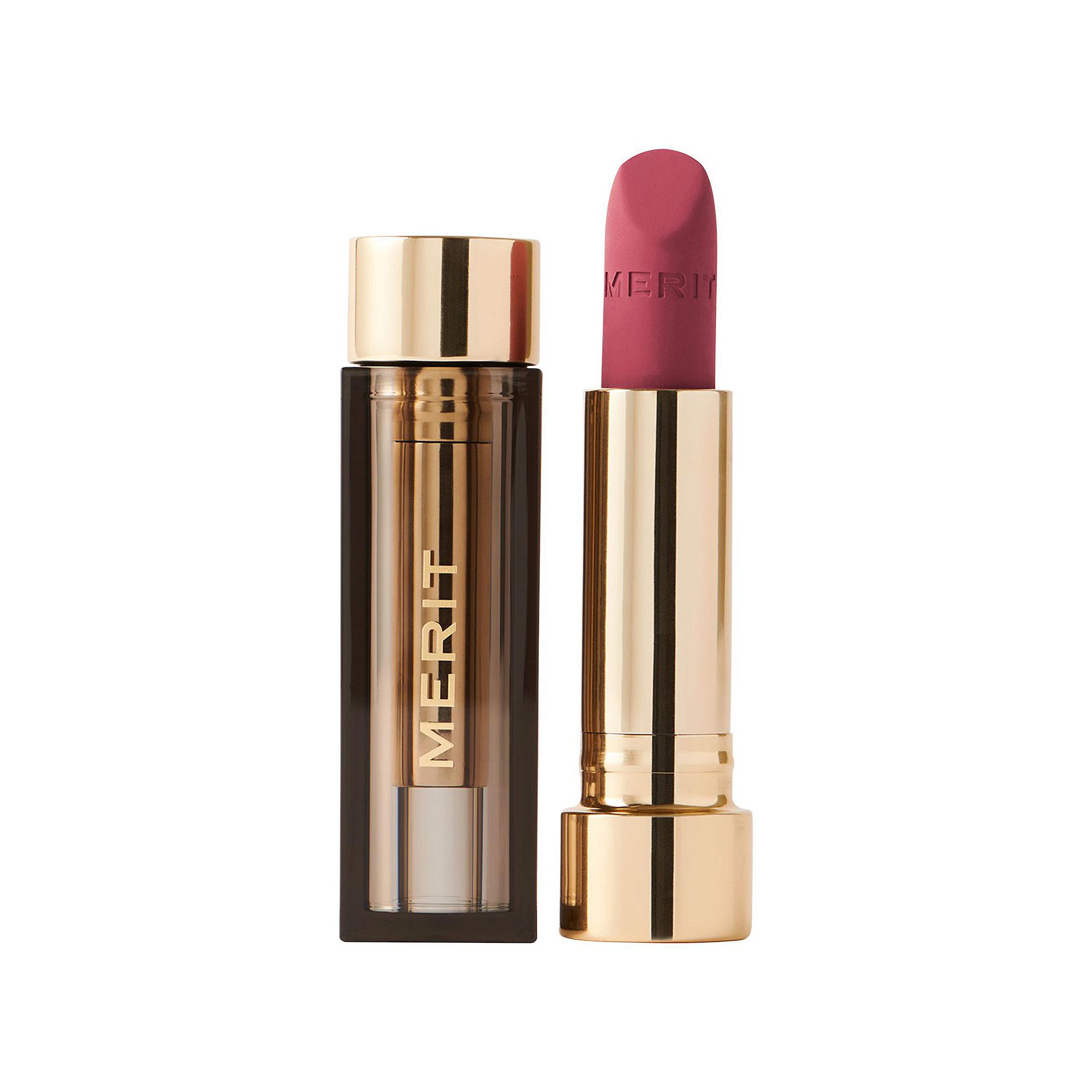 MERIT Signature Lip Lightweight Matte Lipstick, Size: 1.6 Oz, Sunday
