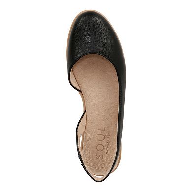 SOUL Naturalizer Idea Dorsay Women's Slingback Flats