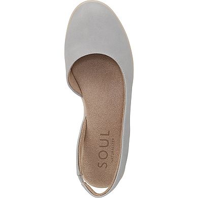 SOUL Naturalizer Idea Dorsay Women's Slingback Flats