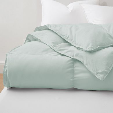 Unikome 360TC Medium Weight White Goose Down and Feather Fiber Comforter