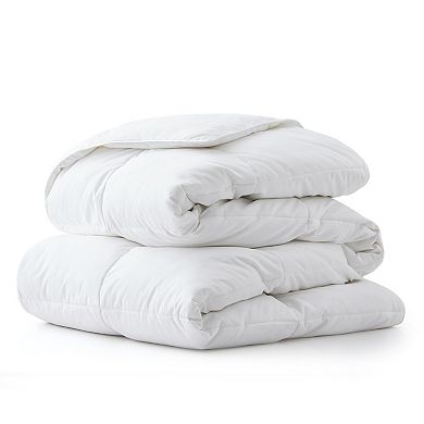 Unikome Hotel Collection All Season White Goose Down Feather Comforter