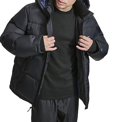 Champion sweater fleece mens puffer jacket xl shop