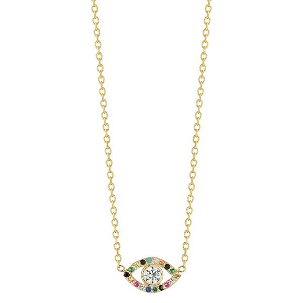 Rainbow Eye Pendant