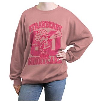 Juniors' Strawberry Shortcake 80 Collegiate Graphic Fleece