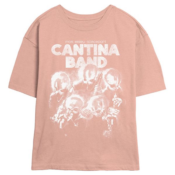 Juniors' Star Wars Cantina Band Skimmer Graphic Tee