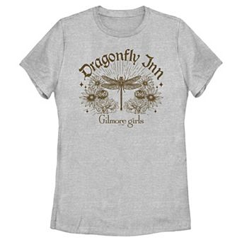 Juniors' Gilmore Girls Dragonfly Inn Graphic Tee