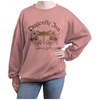 Juniors' Gilmore Girls Dragonfly Inn Graphic Fleece