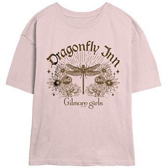 Juniors' Gilmore Girls Dragonfly Inn Skimmer Graphic Tee