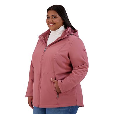 Plus Size ZeroXposur Lillian Soft Shell Jacket