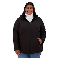 Kohls womens plus size winter jackets best sale