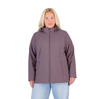 Plus Size ZeroXposur Lillian Soft Shell Jacket