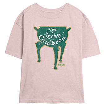 Juniors' Harry Potter The Leaky Cauldron Skimmer Graphic Tee